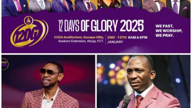 Dr. Paul Enenche and Pastor Biodun Fatoyinbo Lead a Spiritual Movement at COZA’s 12 Days of Glory 2025 in Abuja