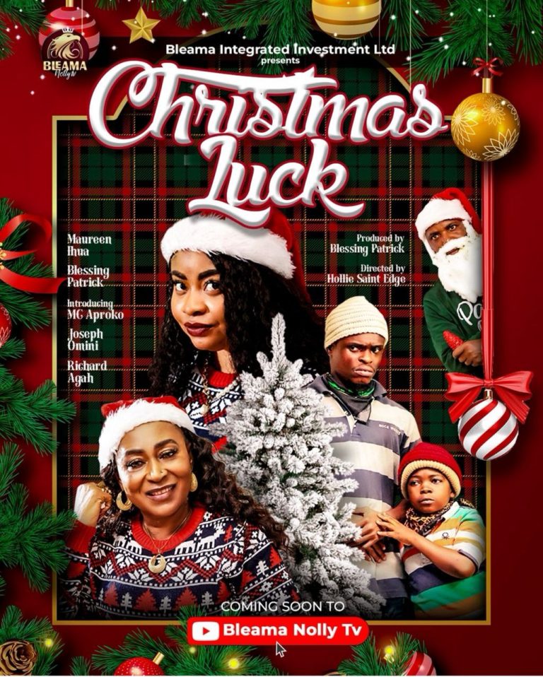 “Christmas Luck” Premieres Exclusively on BleamanollyTV — Marking Comedian Aproko’s First-Ever Movie Feature